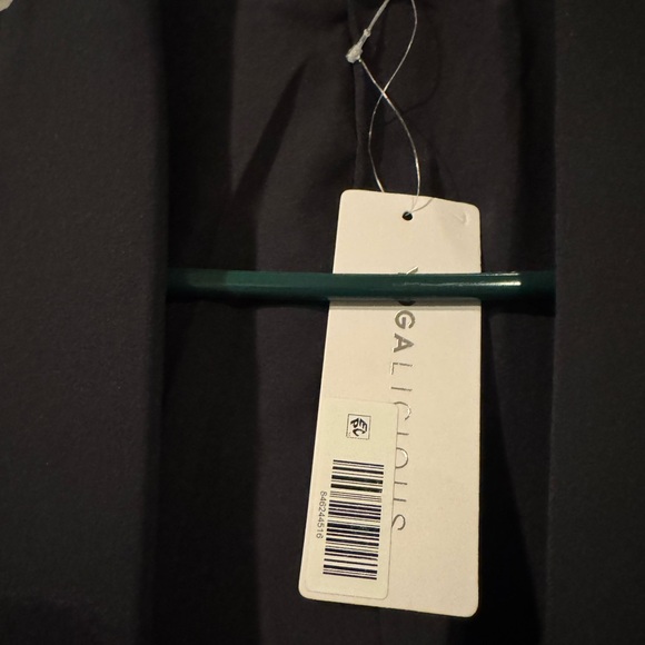 Yogalicious navy blueish/black blazer. Size small nwt - Picture 4 of 11